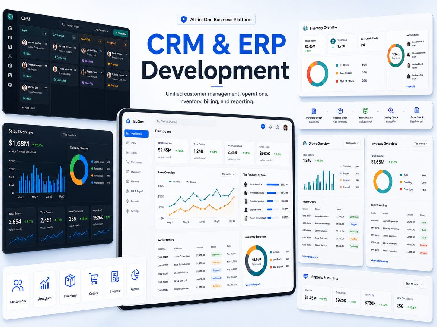 CRM & ERP Development